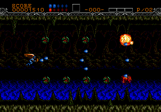 Gynoug screenshot 3 for Sega Mega Drive